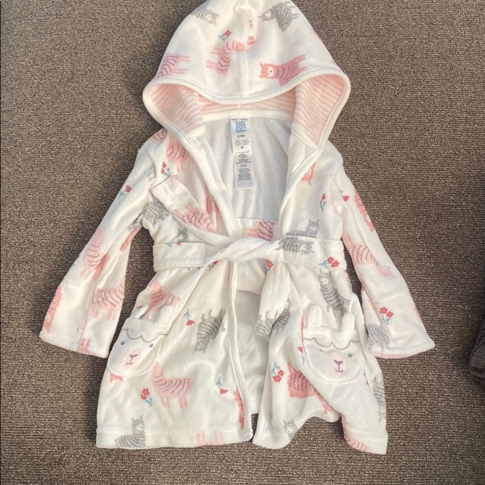 Baby girl robe